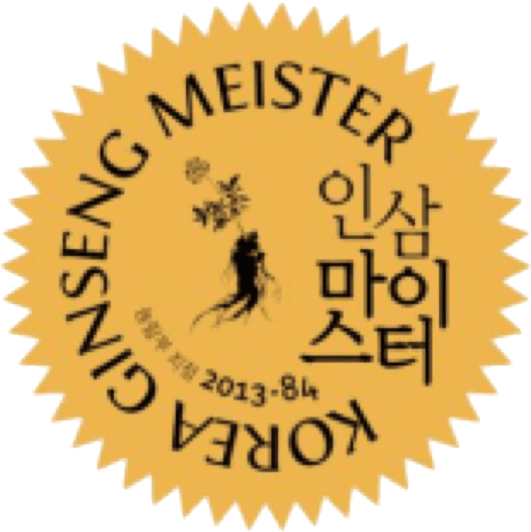 韓国高麗人参指導員章